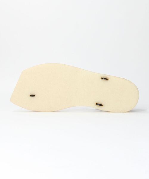 AURALEE（オーラリー）の「＜AURALEE＞レースアップサンダル Ψ（サンダル・レディース・ナチュラル/ブラック・24cm/24.5cm/23.5cm）」の5枚目の写真