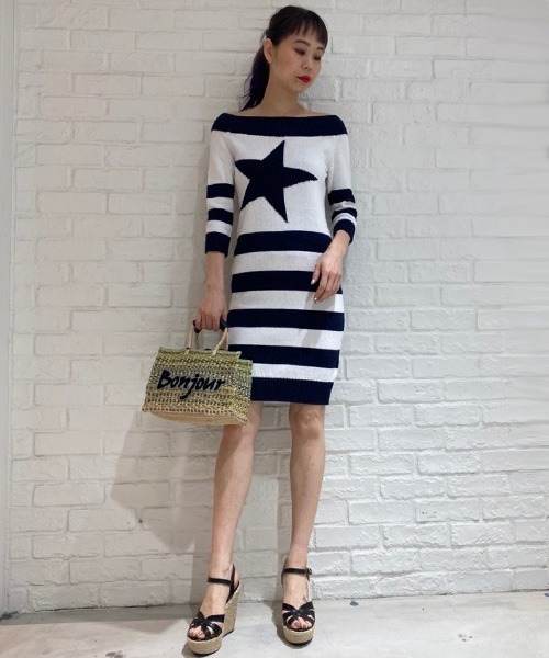 a-jolie（アジョリー）の「【a-jolie/アジョリー】メッセージロゴインナーバッグ付きスクエアカゴバッグ（かごバッグ・レディース・ピンク/グリーン/ブラック・FREE）」の13枚目の写真