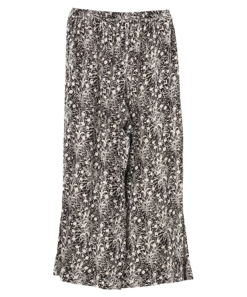 YECCA VECCA(イェッカヴェッカ)の「P.ミュルーズプリントスリットパンツ *(その他パンツ・レディース・ブラック/キャメル・FREE)」の18枚目の写真