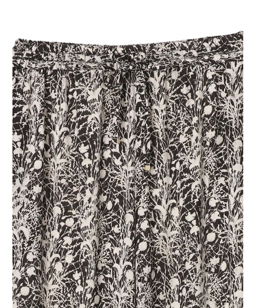 YECCA VECCA(イェッカヴェッカ)の「P.ミュルーズプリントスリットパンツ *(その他パンツ・レディース・ブラック/キャメル・FREE)」の19枚目の写真