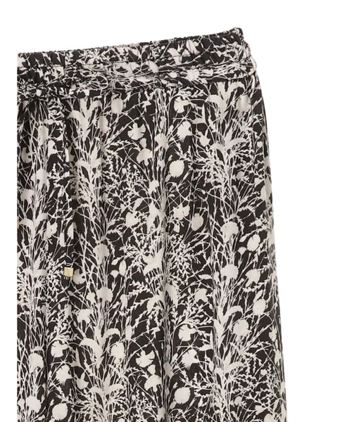 YECCA VECCA(イェッカヴェッカ)の「P.ミュルーズプリントスリットパンツ *(その他パンツ・レディース・ブラック/キャメル・FREE)」の21枚目の写真