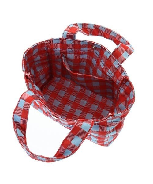 Candy Stripper（キャンディストリッパー）の「SUNNY FLOWER GINGHAM バッグ（ショルダーバッグ・レディース・ライトブルー/ブラック・FREE）」の7枚目の写真