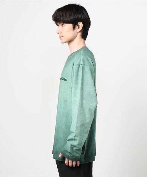 LMCの「21SSM OVERDYED TED FN LONG SLV TEE（Tシャツ/カットソー・メンズ・グリーン/ブルー・L/M/XL/S）」の16枚目の写真