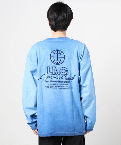 LMCの「21SSM OVERDYED TED FN LONG SLV TEE（Tシャツ/カットソー・メンズ・グリーン/ブルー・L/M/XL/S）」の10枚目の写真
