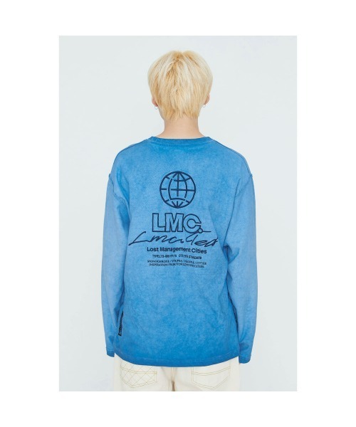 LMCの「21SSM OVERDYED TED FN LONG SLV TEE（Tシャツ/カットソー・メンズ・グリーン/ブルー・L/M/XL/S）」の9枚目の写真