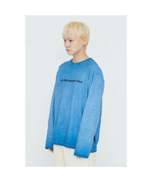 LMCの「21SSM OVERDYED TED FN LONG SLV TEE（Tシャツ/カットソー・メンズ・グリーン/ブルー・L/M/XL/S）」の15枚目の写真