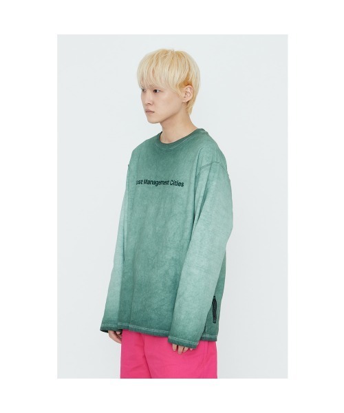 LMCの「21SSM OVERDYED TED FN LONG SLV TEE（Tシャツ/カットソー・メンズ・グリーン/ブルー・L/M/XL/S）」の8枚目の写真