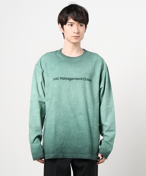LMCの「21SSM OVERDYED TED FN LONG SLV TEE（Tシャツ/カットソー・メンズ・グリーン/ブルー・L/M/XL/S）」の22枚目の写真