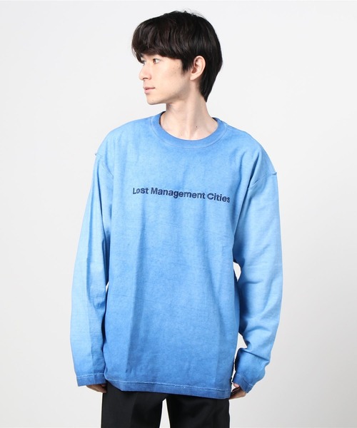 LMCの「21SSM OVERDYED TED FN LONG SLV TEE（Tシャツ/カットソー・メンズ・グリーン/ブルー・L/M/XL/S）」の13枚目の写真