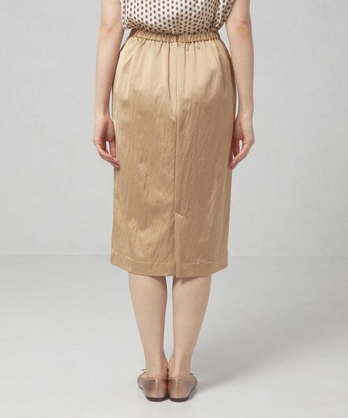closet story（クローゼットストーリー）の「＜closet story＞□サテン ポケット タイトスカート -手洗い可能-（スカート・レディース・ライトグレー/ベージュ/ケリー・FREE）」の15枚目の写真