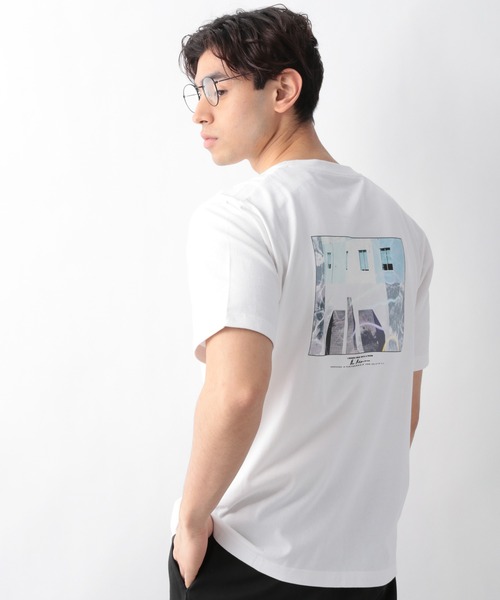 GLOBAL WORK（グローバルワーク）の「WGGW／Lo-Fi/940060（Tシャツ/カットソー・メンズ・ホワイト/ブラック/ベージュ/サックスブルー/ライトグリーン/ホワイト系その他2/ピンク系その他/ホワイト系その他3/スカイブルー/その他/ライトベージュ・SMALL/MEDIUM/LARGE/X-LARGE）」の18枚目の写真