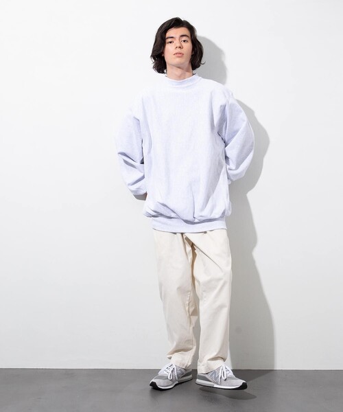 FREAK'S STORE（フリークスストア）の「LIFEWEAR/ライフウェア HEAVY WEIGHT CREW NECK SWEAT/ヘビーウェイト クルーネック スウェット（スウェット・メンズ・アッシュグレー/ブラック・MEDIUM/LARGE/X-LARGE/XX-LARGE/XXX-LARGE）」の14枚目の写真