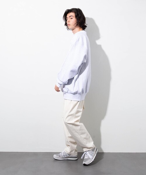 FREAK'S STORE（フリークスストア）の「LIFEWEAR/ライフウェア HEAVY WEIGHT CREW NECK SWEAT/ヘビーウェイト クルーネック スウェット（スウェット・メンズ・アッシュグレー/ブラック・MEDIUM/LARGE/X-LARGE/XX-LARGE/XXX-LARGE）」の7枚目の写真