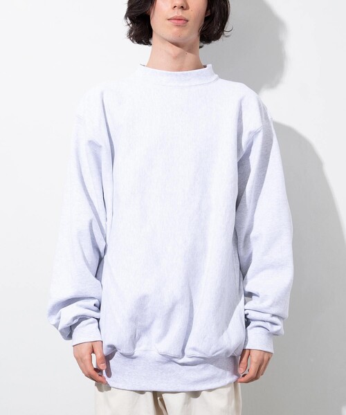 FREAK'S STORE（フリークスストア）の「LIFEWEAR/ライフウェア HEAVY WEIGHT CREW NECK SWEAT/ヘビーウェイト クルーネック スウェット（スウェット・メンズ・アッシュグレー/ブラック・MEDIUM/LARGE/X-LARGE/XX-LARGE/XXX-LARGE）」の9枚目の写真