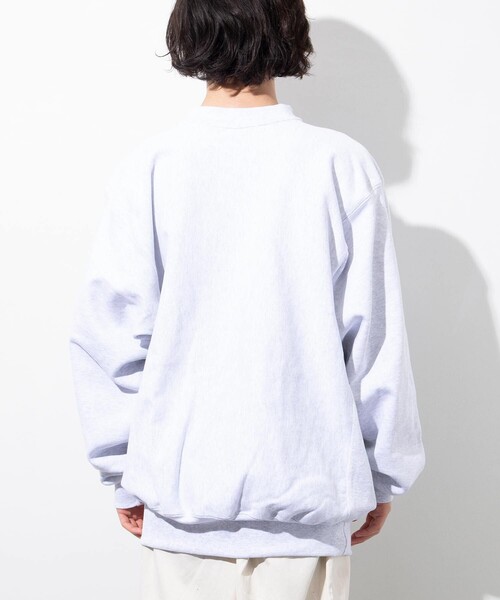 FREAK'S STORE（フリークスストア）の「LIFEWEAR/ライフウェア HEAVY WEIGHT CREW NECK SWEAT/ヘビーウェイト クルーネック スウェット（スウェット・メンズ・アッシュグレー/ブラック・MEDIUM/LARGE/X-LARGE/XX-LARGE/XXX-LARGE）」の17枚目の写真