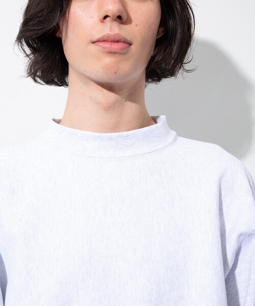 FREAK'S STORE（フリークスストア）の「LIFEWEAR/ライフウェア HEAVY WEIGHT CREW NECK SWEAT/ヘビーウェイト クルーネック スウェット（スウェット・メンズ・アッシュグレー/ブラック・MEDIUM/LARGE/X-LARGE/XX-LARGE/XXX-LARGE）」の5枚目の写真