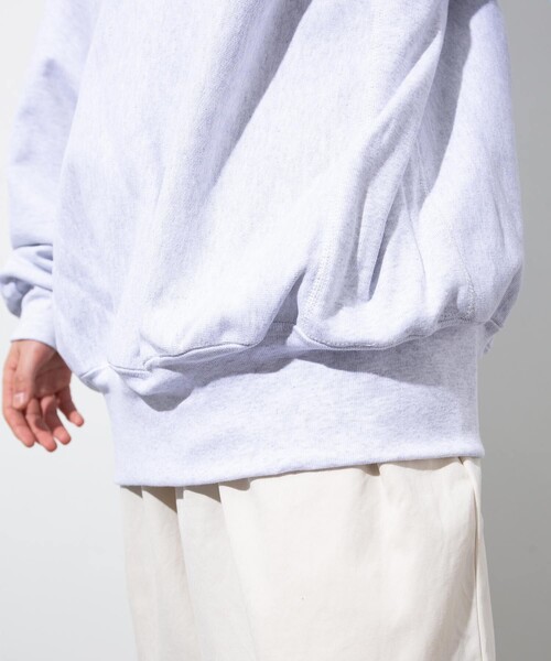 FREAK'S STORE（フリークスストア）の「LIFEWEAR/ライフウェア HEAVY WEIGHT CREW NECK SWEAT/ヘビーウェイト クルーネック スウェット（スウェット・メンズ・アッシュグレー/ブラック・MEDIUM/LARGE/X-LARGE/XX-LARGE/XXX-LARGE）」の20枚目の写真