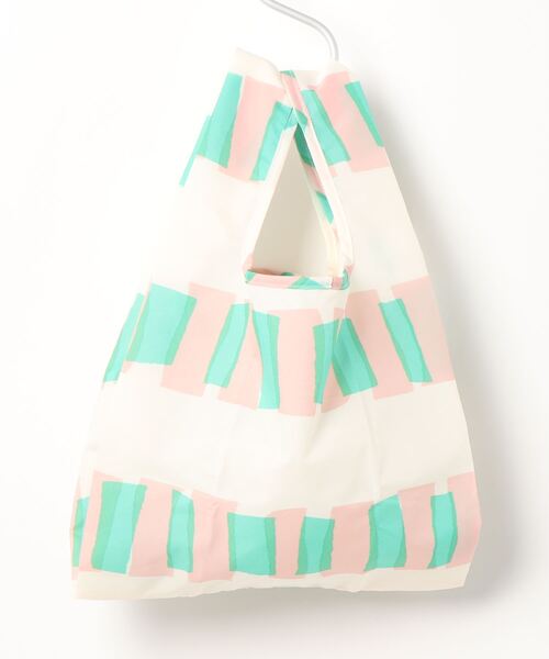 392 plusm(サンキューニプリュスエム)の「square bag MINI(エコバッグ/サブバッグ・レディース・ブラック/ブラウン/カーキ/ブルー系その他/イエロー系その他/ピンク系その他・FREE)」の2枚目の写真