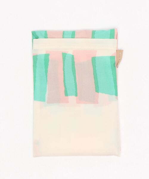 392 plusm(サンキューニプリュスエム)の「square bag MINI(エコバッグ/サブバッグ・レディース・ブラック/ブラウン/カーキ/ブルー系その他/イエロー系その他/ピンク系その他・FREE)」の8枚目の写真
