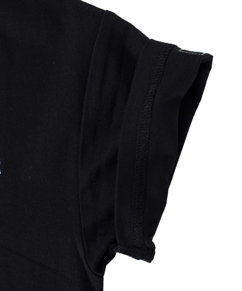 GLAZOS(グラソス)の「天竺・ドロップショルダーランダムバックフォトプリント半袖Tシャツ(Tシャツ/カットソー・キッズ・カーキ/ホワイト/ブラック・150cm/160cm/140cm/170cm/130cm)」の6枚目の写真