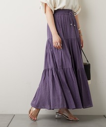 Chico | コットンレースティアードスカート(スカート)