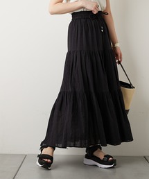 Chico | コットンレースティアードスカート(スカート)