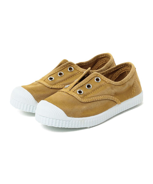 B:MING by BEAMS(ビーミングバイビームス)の「Cienta / DECK SHOE(14~17cm)(スリッポン・キッズ・ピンク/イエロー系その他5・15 /17/16/14)」の2枚目の写真