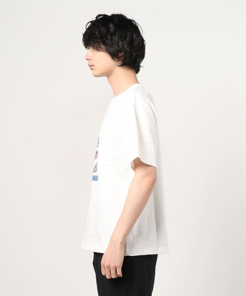 SUN SURF（サンサーフ）の「SUN SURF / LADY DANCING 半袖Tシャツ＜MEN＞（Tシャツ/カットソー・メンズ・オレンジ/オフホワイト・LARGE/X-LARGE）」の3枚目の写真