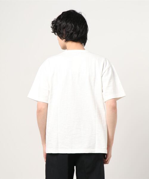 SUN SURF（サンサーフ）の「SUN SURF / LADY DANCING 半袖Tシャツ＜MEN＞（Tシャツ/カットソー・メンズ・オレンジ/オフホワイト・LARGE/X-LARGE）」の4枚目の写真