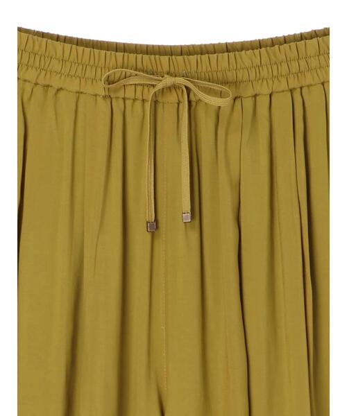 YECCA VECCA（イェッカヴェッカ）の「シルキータックワイドパンツ（その他パンツ・レディース・ブラウン/イエロー/チャコールグレー/ライトグレー・FREE）」の22枚目の写真