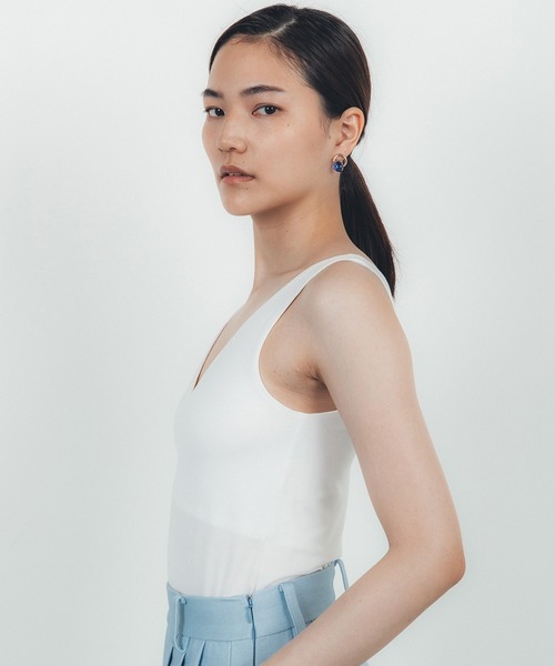 STUNNING LURE（スタニングルアー）の「インナー2wayタンク（タンクトップ・レディース・ホワイト/ブラック・SMALL/MEDIUM）」の8枚目の写真