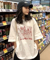 Anuenue | 手書き風プリントTシャツ(Tシャツ/カットソー)