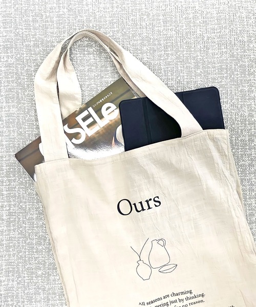 PairPair(ペアペア)の「キャンバスバッグ(トートバッグ・レディース・ライトベージュ・FREE)」の10枚目の写真