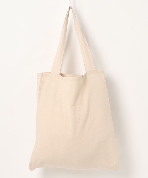 PairPair(ペアペア)の「キャンバスバッグ(トートバッグ・レディース・ライトベージュ・FREE)」の8枚目の写真