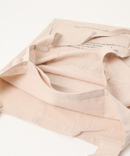 PairPair(ペアペア)の「キャンバスバッグ(トートバッグ・レディース・ライトベージュ・FREE)」の5枚目の写真