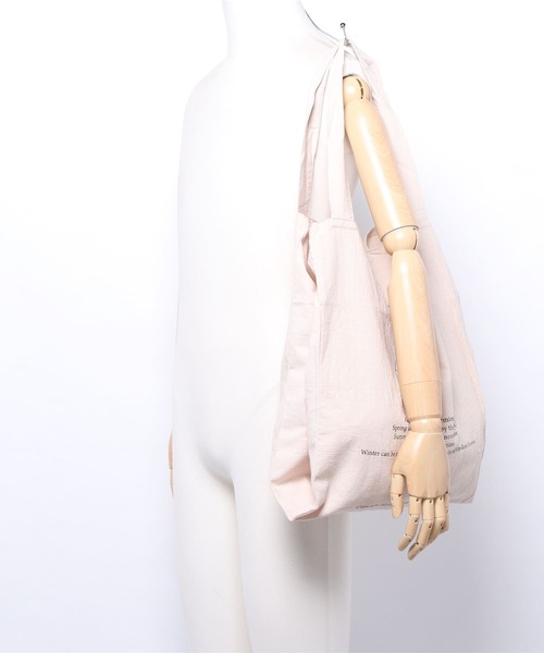 PairPair(ペアペア)の「キャンバスバッグ(トートバッグ・レディース・ライトベージュ・FREE)」の7枚目の写真