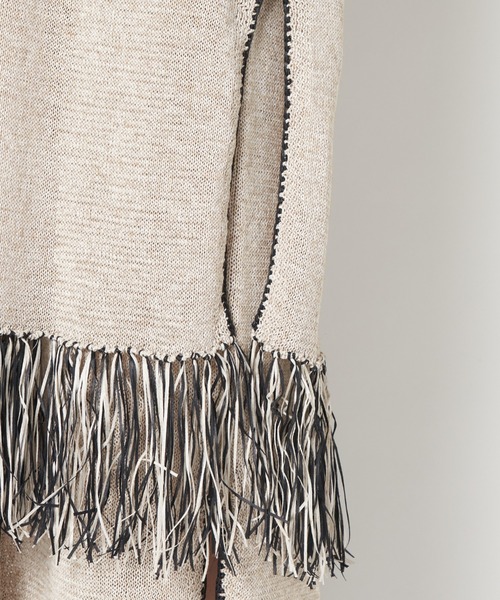 ライチ（ライチ）の「vingtrois/986-97065（ニット/セーター・レディース・ベージュ・FREE）」の3枚目の写真