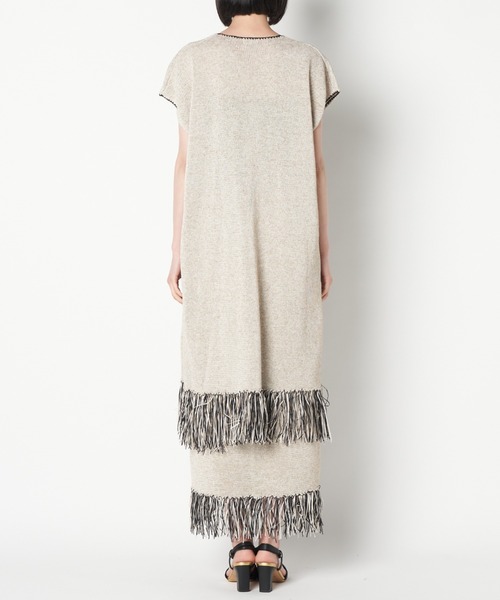 ライチ（ライチ）の「vingtrois/986-97065（ニット/セーター・レディース・ベージュ・FREE）」の4枚目の写真