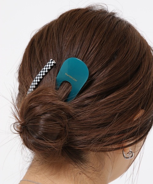 Me%(ミィパーセント)の「アセチロングピン(ヘアピン・レディース・ブラック/ダークブラウン/アイボリー/グリーン/ブラウン/オレンジ・FREE)」の18枚目の写真