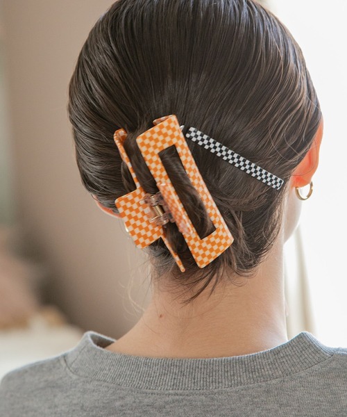 Me%(ミィパーセント)の「アセチロングピン(ヘアピン・レディース・ブラック/ダークブラウン/アイボリー/グリーン/ブラウン/オレンジ・FREE)」の19枚目の写真