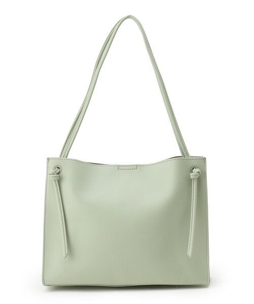 DRESKIP（ドレスキップ）の「◆ノットハンドルスクエアトート（トートバッグ・レディース・アイボリー/グリーン/イエロー・00）」の11枚目の写真