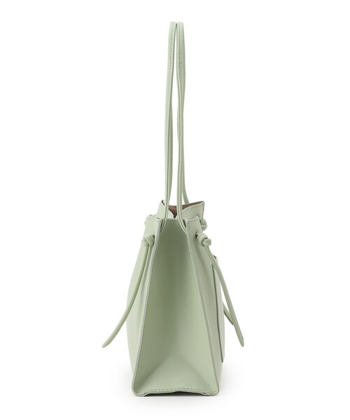 DRESKIP（ドレスキップ）の「◆ノットハンドルスクエアトート（トートバッグ・レディース・アイボリー/グリーン/イエロー・00）」の9枚目の写真