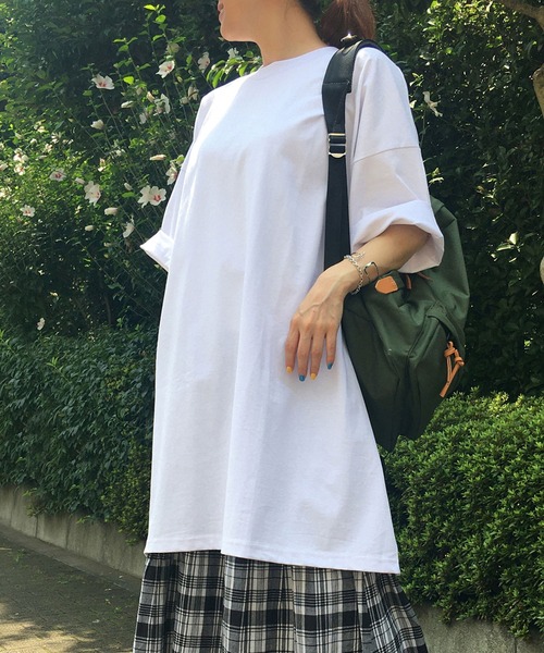 Grand PARK（グランドパーク）の「PRO CLUBヘビーウェイトTシャツ　４XL（Tシャツ/カットソー・レディース・ホワイト/ライトグレー/ブラウン/オリーブ/マスタード・FREE）」の2枚目の写真