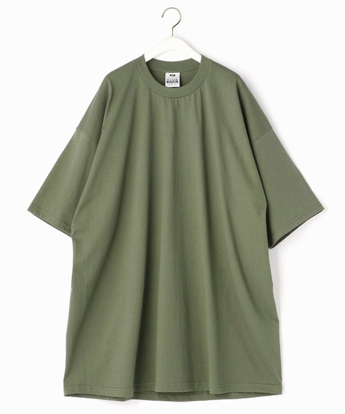 Grand PARK（グランドパーク）の「PRO CLUBヘビーウェイトTシャツ　４XL（Tシャツ/カットソー・レディース・ホワイト/ライトグレー/ブラウン/オリーブ/マスタード・FREE）」の14枚目の写真