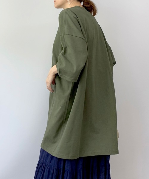 Grand PARK（グランドパーク）の「PRO CLUBヘビーウェイトTシャツ　４XL（Tシャツ/カットソー・レディース・ホワイト/ライトグレー/ブラウン/オリーブ/マスタード・FREE）」の19枚目の写真