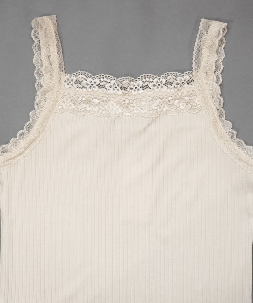 flower（フラワー）の「flower × neam コラボキャミソール（キャミソール・レディース・アイボリー・FREE）」の6枚目の写真