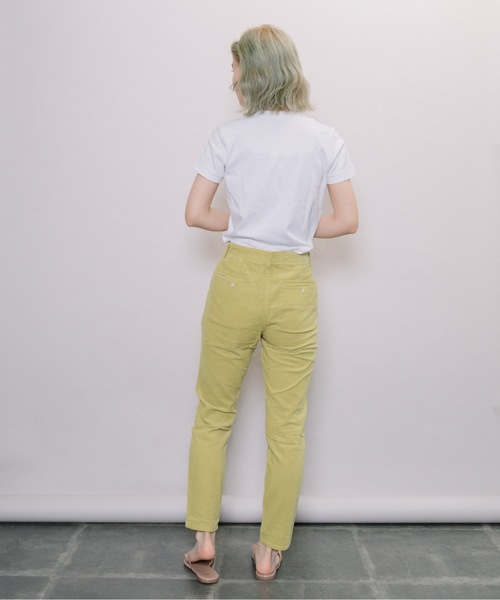 miniyu(ミニュウ)の「【NIMES】コーデュロイ・テーパードカラーパンツ(その他パンツ・レディース・グリーン・0)」の6枚目の写真