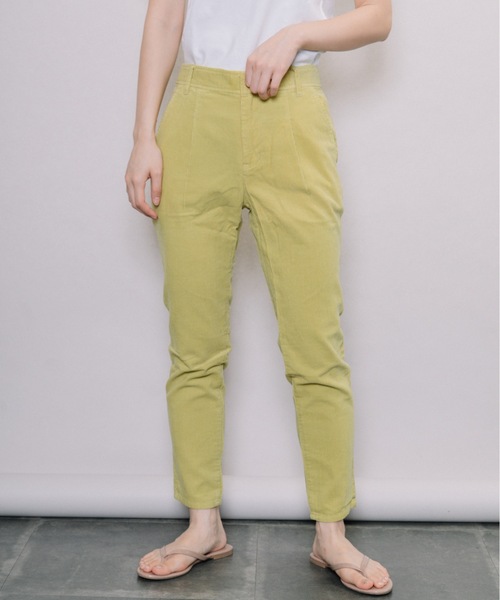 miniyu(ミニュウ)の「【NIMES】コーデュロイ・テーパードカラーパンツ(その他パンツ・レディース・グリーン・0)」の8枚目の写真