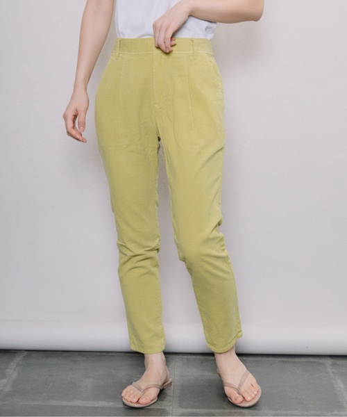 miniyu(ミニュウ)の「【NIMES】コーデュロイ・テーパードカラーパンツ(その他パンツ・レディース・グリーン・0)」の9枚目の写真