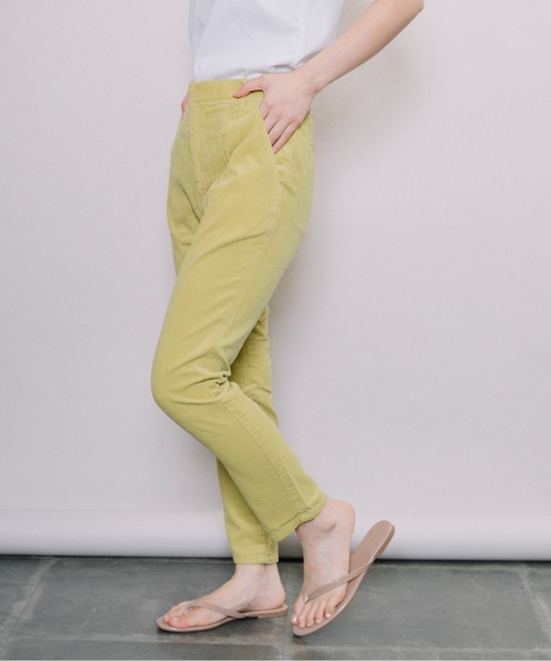 miniyu(ミニュウ)の「【NIMES】コーデュロイ・テーパードカラーパンツ(その他パンツ・レディース・グリーン・0)」の10枚目の写真